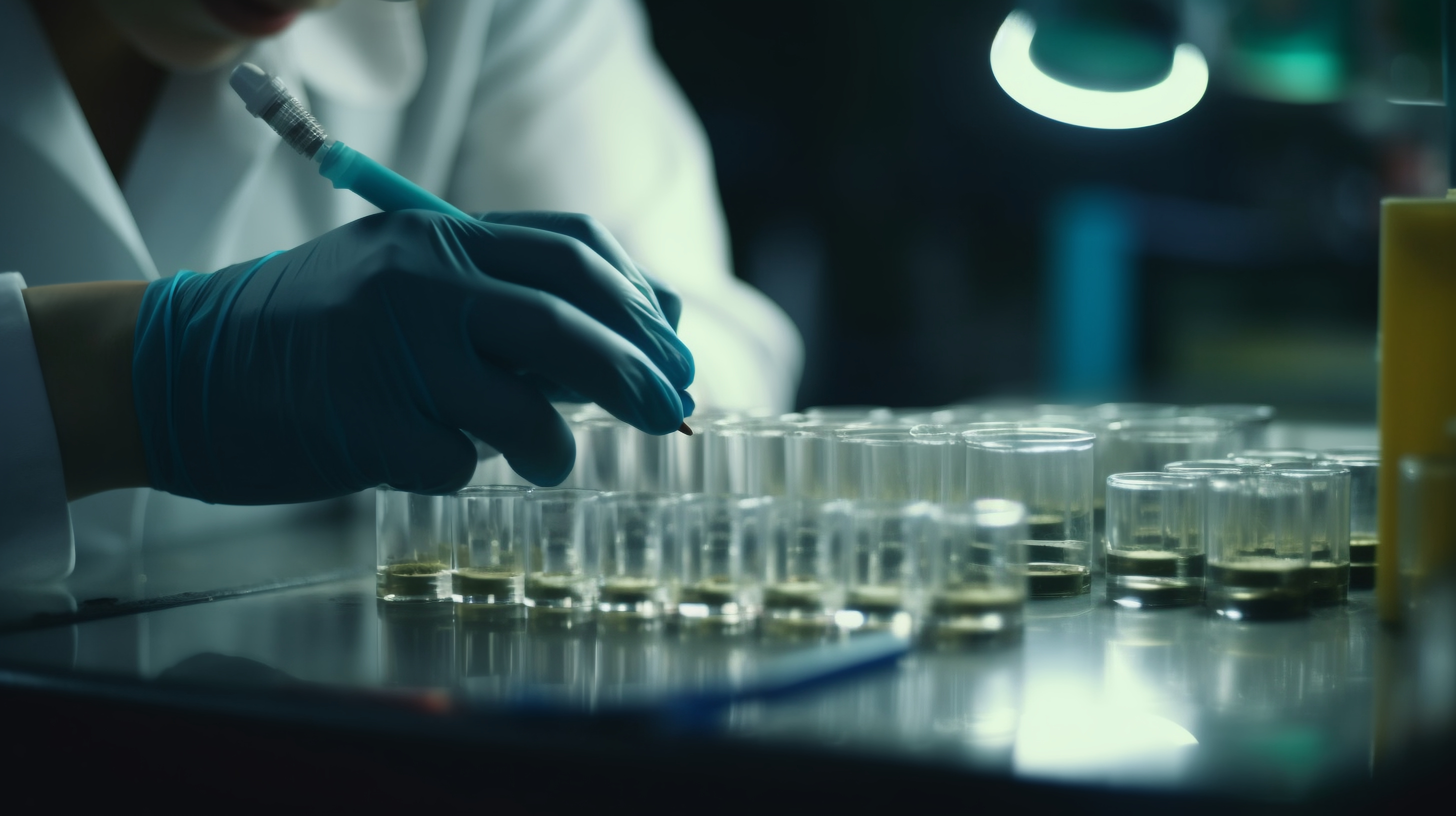 攝圖網(wǎng)_600004182_科學(xué)家使用移液管將樣品轉(zhuǎn)移到實(shí)驗(yàn)室(非企業(yè)商用)